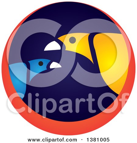 450x470 Royalty Free (Rf) Clipart Of Parrots, Illustrations, Vector