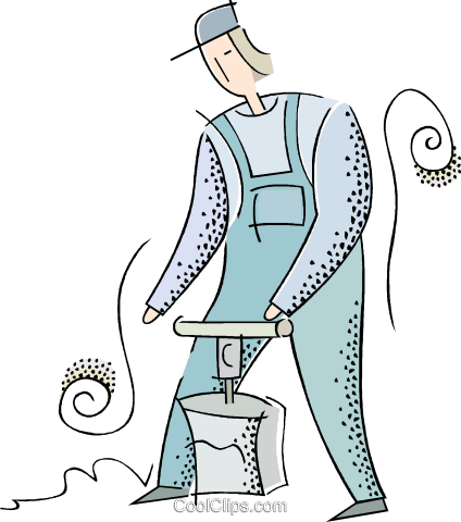 424x480 Demolitions Expert With A Detonator Royalty Free Vector Clip Art