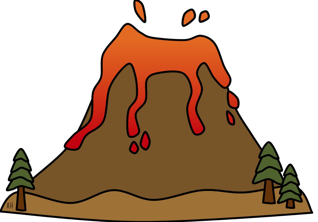 1267x887 Volcano Explosion Clipart, Explore Pictures
