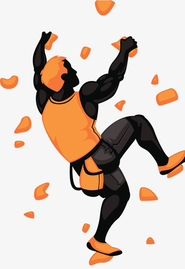650x945 Rock Climbing Illustration, Climbing People, Rock Climbing