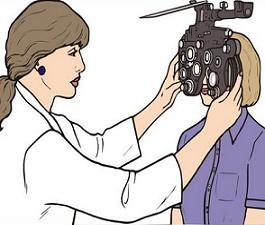 265x225 Free Eye Doctor Clipart