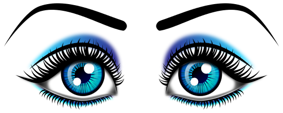 550x220 Free Colored Eyeball Clipart 2 Pages Of Clip Art
