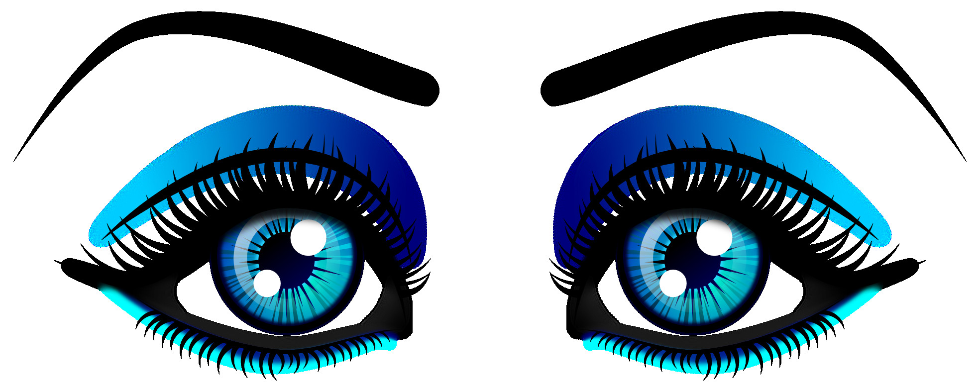 1969x788 Female Brown Eyes Png Clip Art Best Web Clipart Pleasing