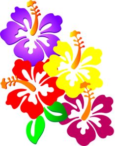 234x298 Hawaiian Flower Clip Art Tropical Plants Clip Art Vector Clip