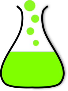 222x298 Beaker Clip Art