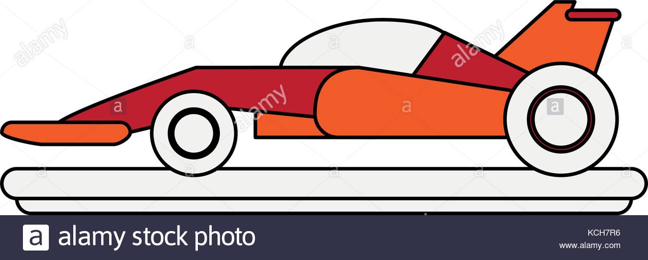 1300x522 F1 Race Car Stock Vector Images