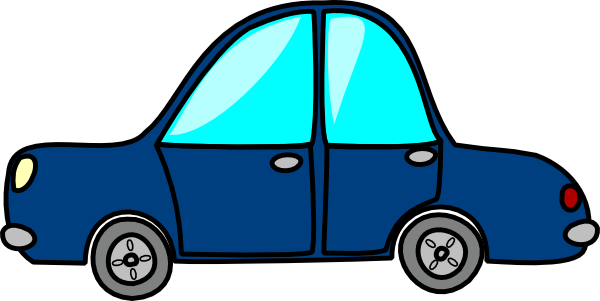 600x301 Teal Clipart Car