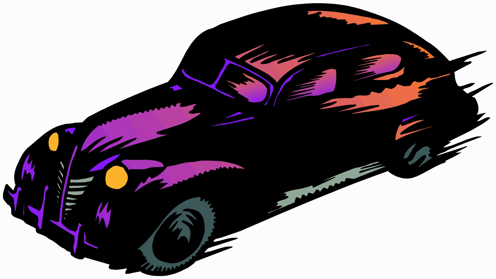 1920x1080 Cartoon Race Car Pictures