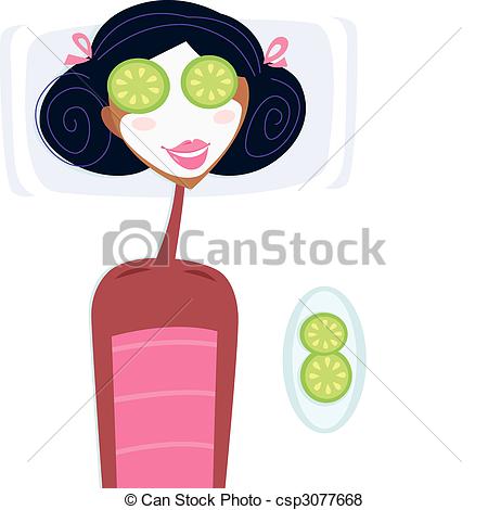 450x470 670 Facial Mask Clip Art Clipart Panda