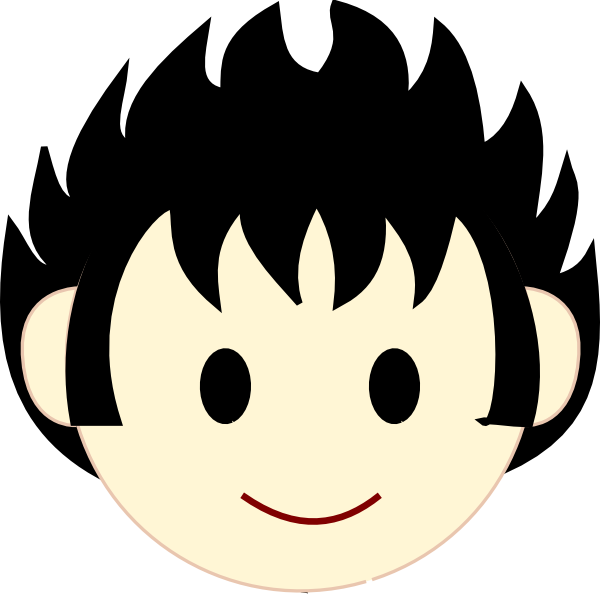 600x596 Free Happy Boy Clipart Image