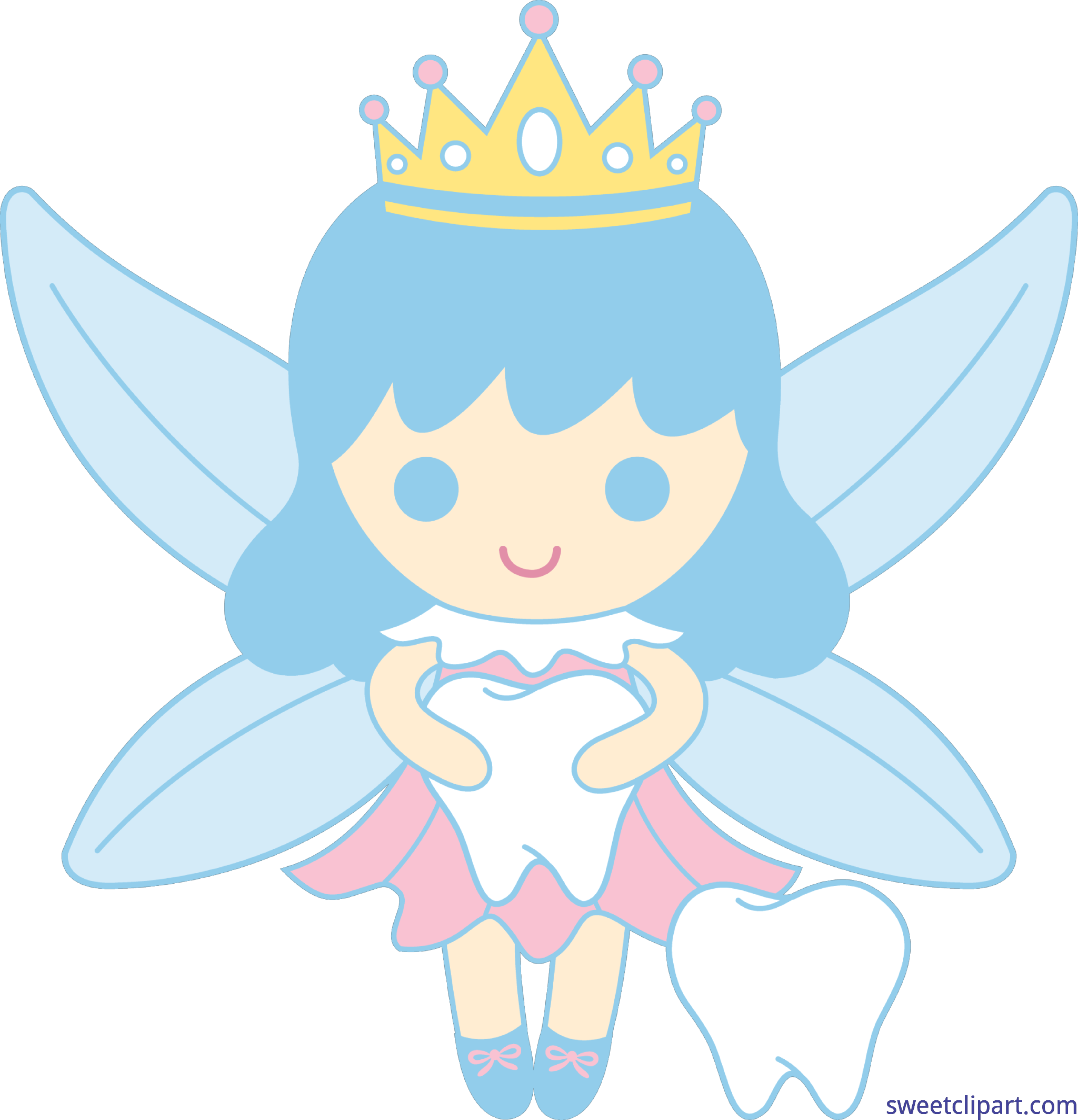 6733x6997 Tooth Fairy Clip Art