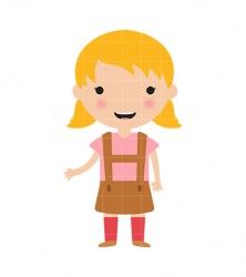 222x250 Gretel Clip Art Fairy Tale Clipart Clip Art