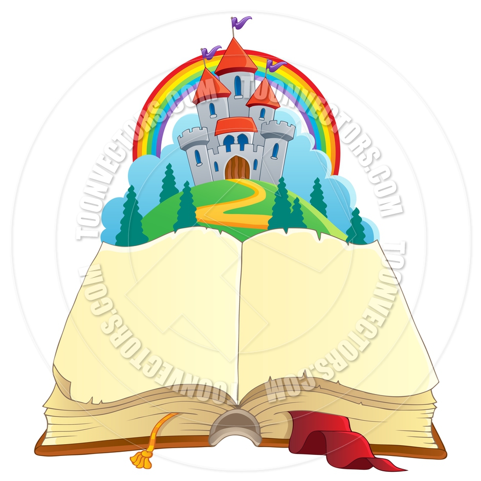 940x940 Cartoon Fairy Tale Book Castle Clipart Panda