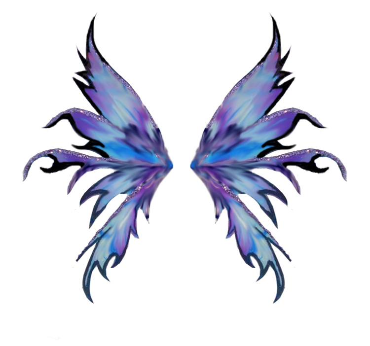 750x702 Fairy Wings Tattoo Design