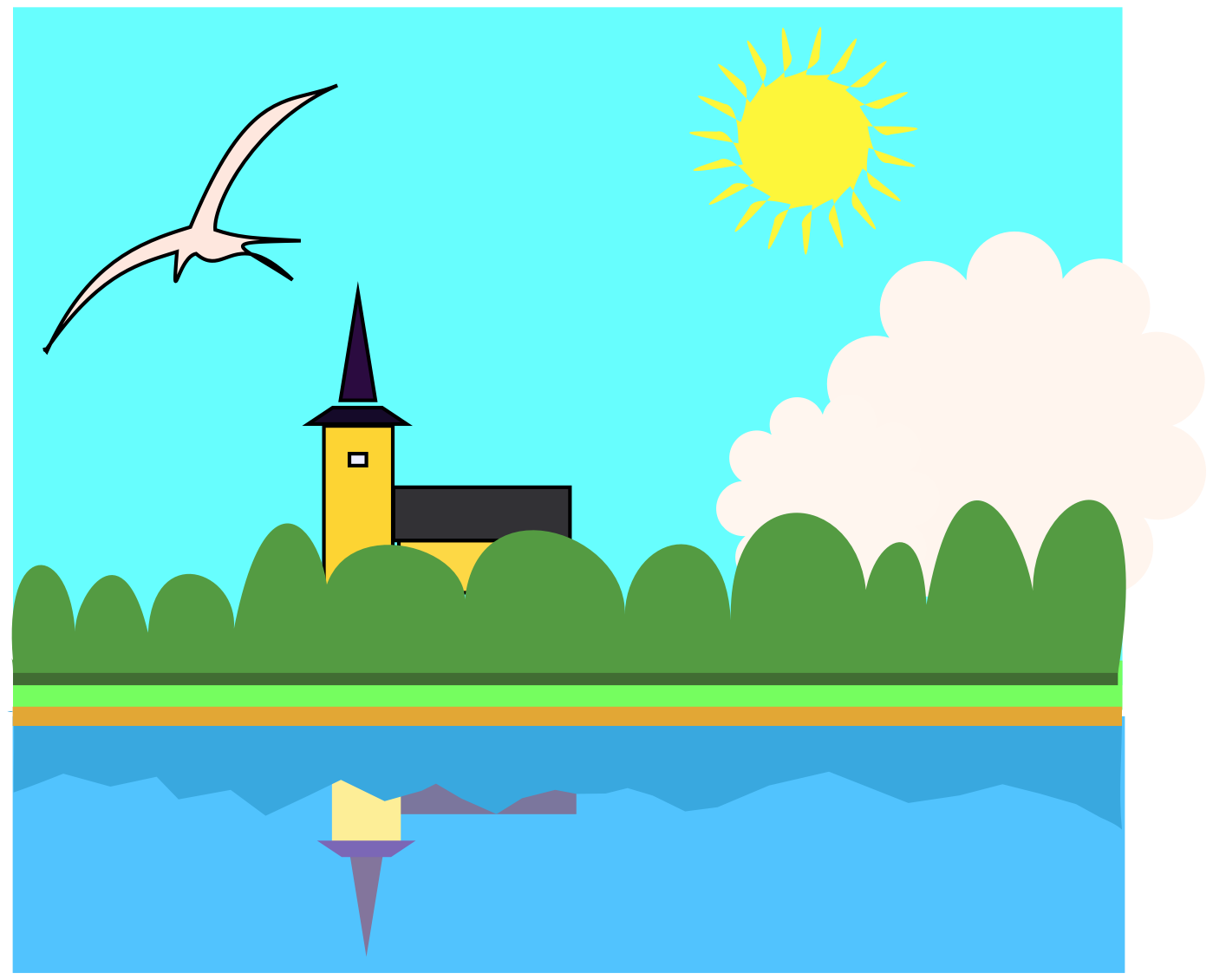 1399x1130 Background Clipart Church