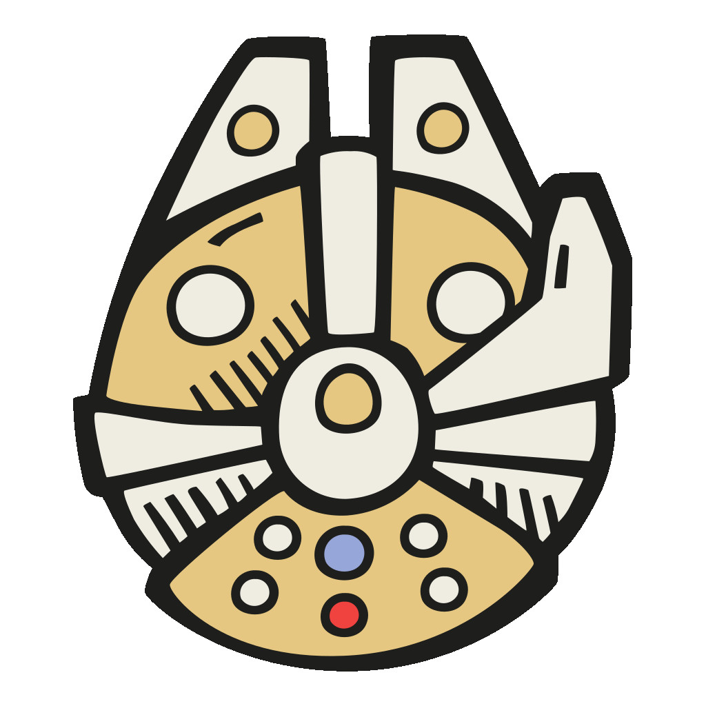 1024x1024 Millennium Falcon Icon Free Space Iconset Good Stuff No Nonsense