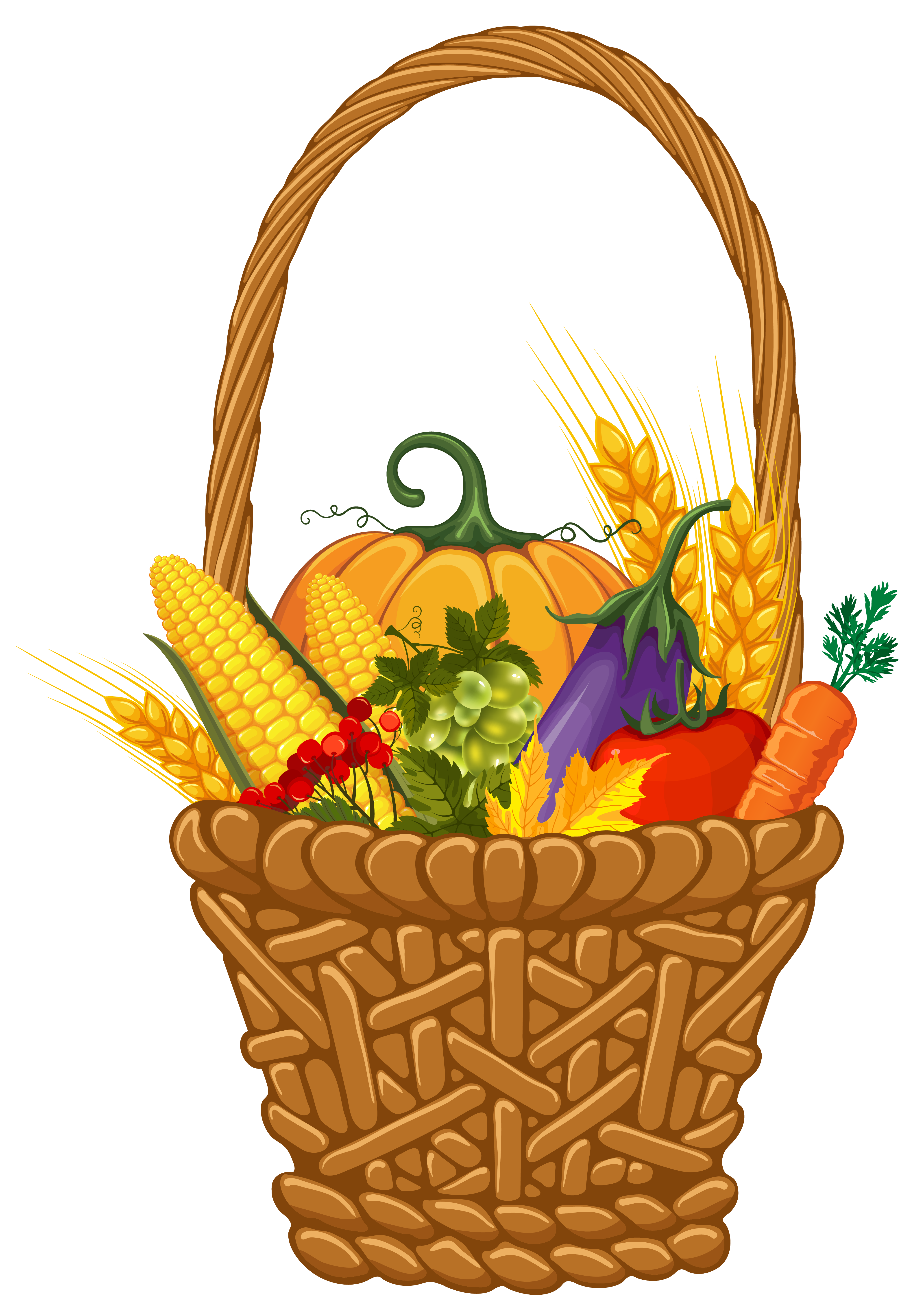 4120x5826 Fall Harvest Basket Png Clipart Imageu200b Gallery Yopriceville