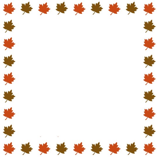 537x539 Fall Border Clipart Amp Look At Fall Border Clip Art Images