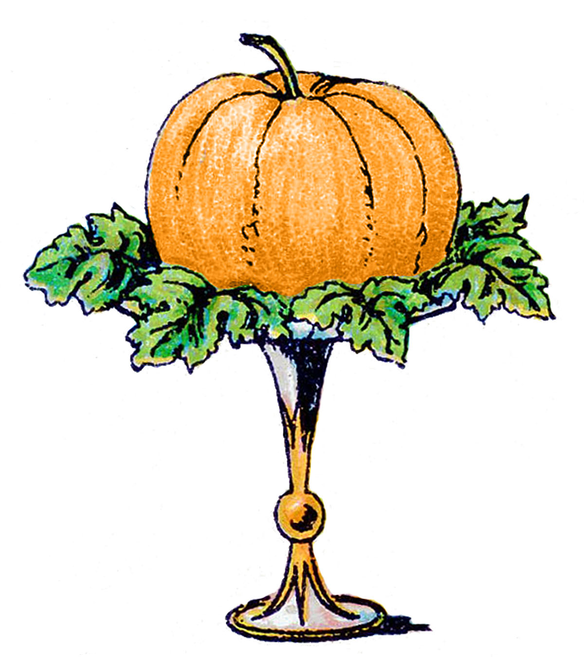 1200x1350 Vintage Pumpkin Clipart Amp Vintage Pumpkin Clip Art Images
