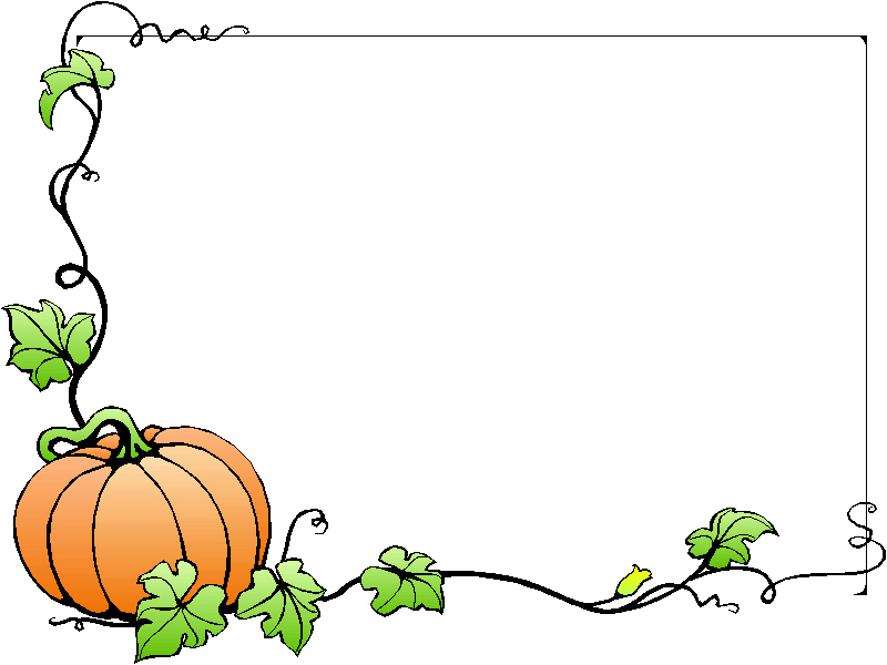 800x600 Fall Clip Art Borders Fall Border Autumn Pumpkin Pinteres Cliparts