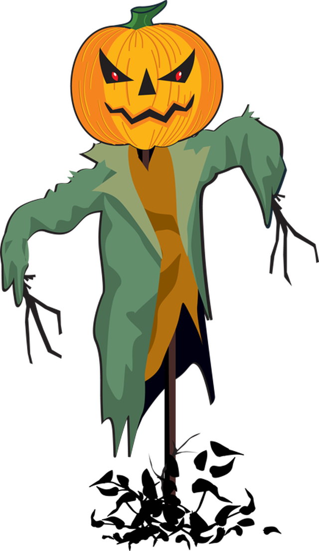 640x1106 Free Scarecrow Clip Art
