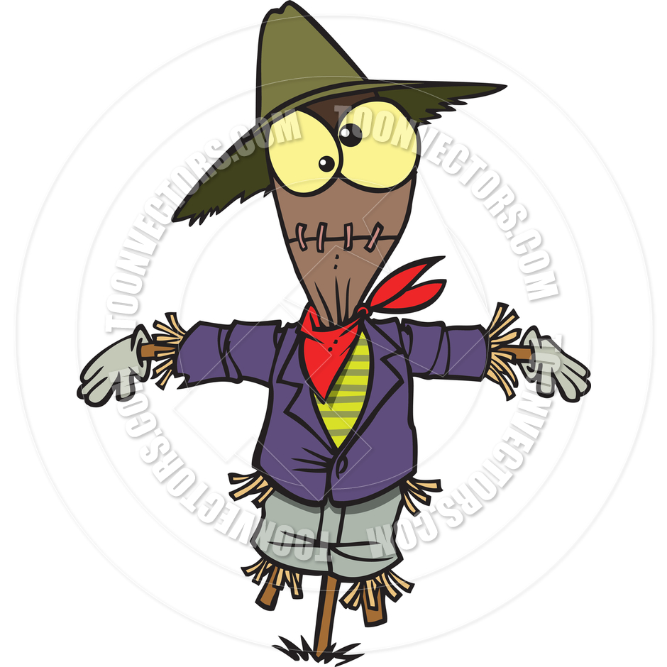 940x940 Cartoon Scarecrow Clipart