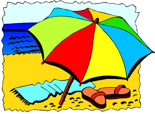 500x369 Scene Of Early Summer Clipart