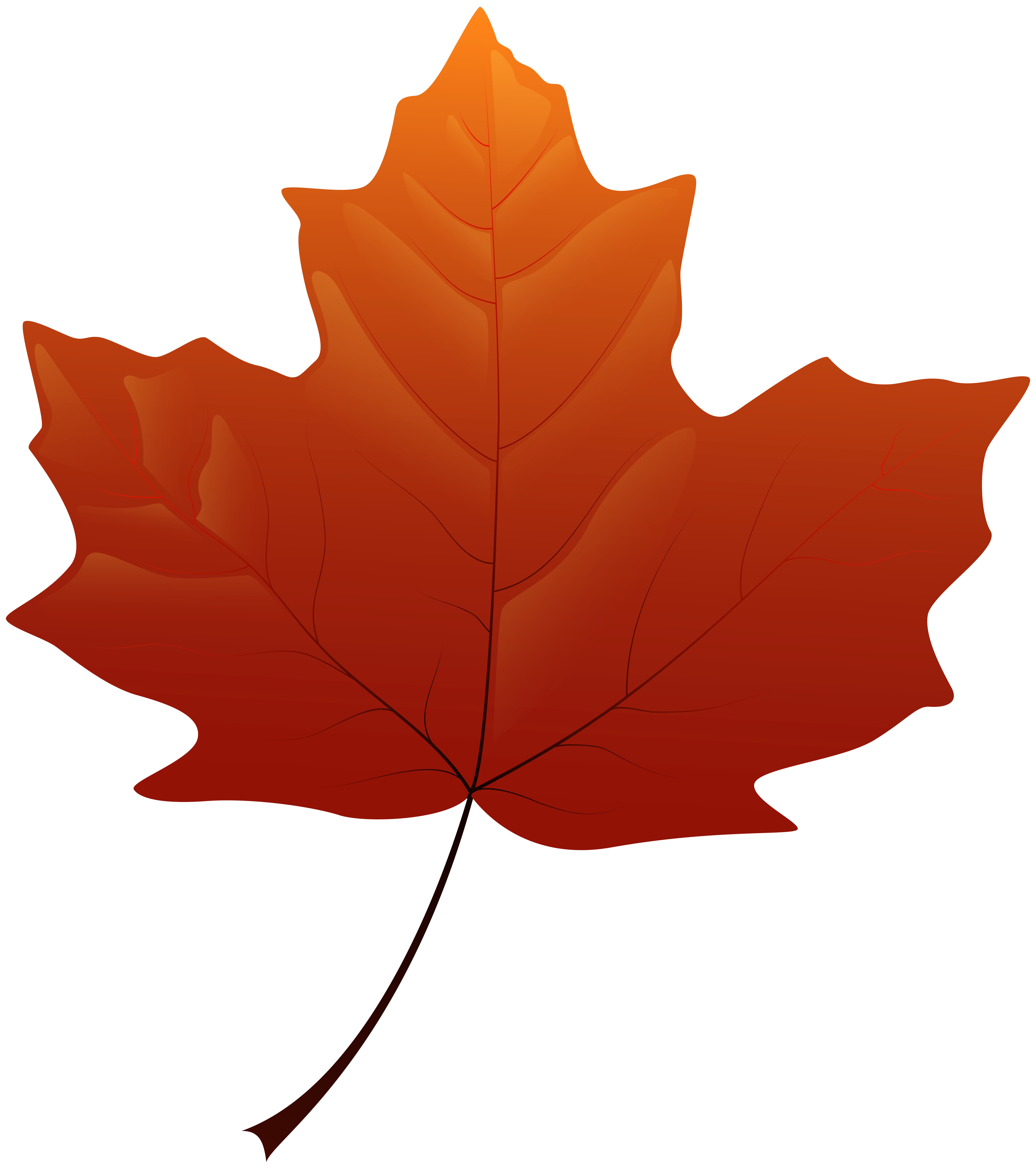 7090x8000 Autumn Leaf Png Clip Art