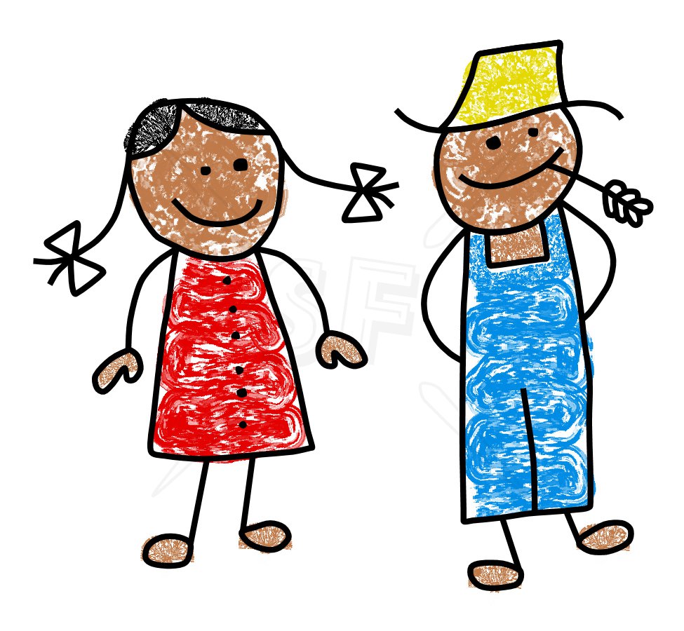 975x900 People Drawing Clipart