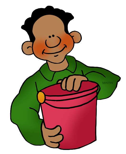 530x648 Family And Friends Clip Art By Phillip Martin, Bucket