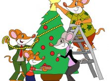 220x165 Decorating Clipart Family Decorating Christmas Tree Happy Family