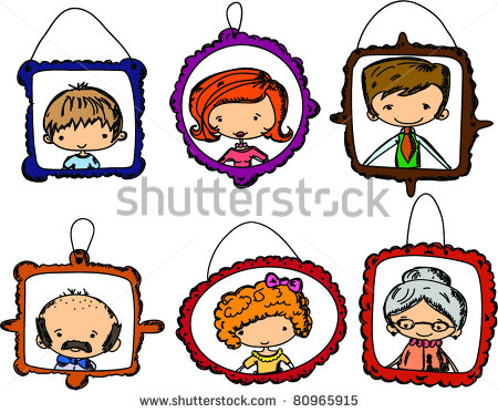450x373 Portrait Clipart My Family