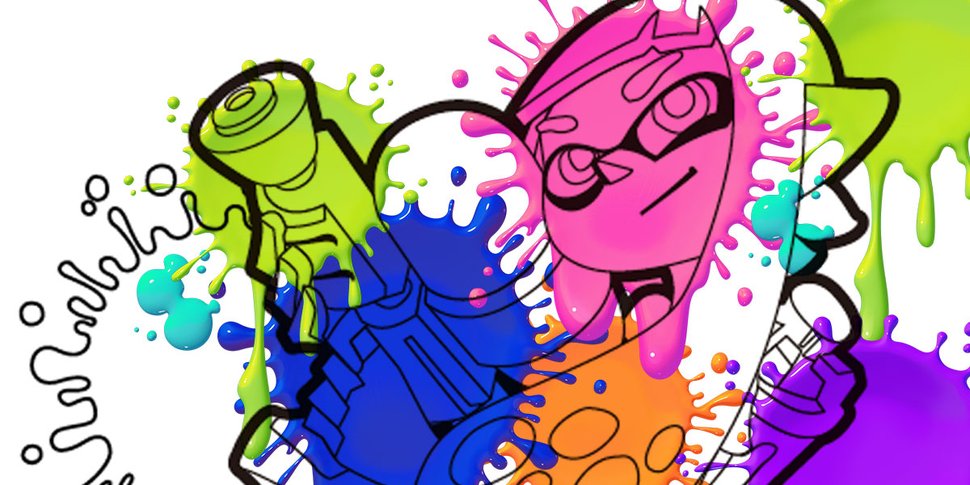 970x485 Splatoon Printable Coloring Pages