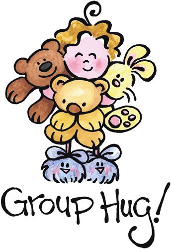 344x500 Kissing Clipart Family Hug