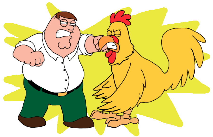 900x580 Peter Vs Giant Chicken By Mighty355