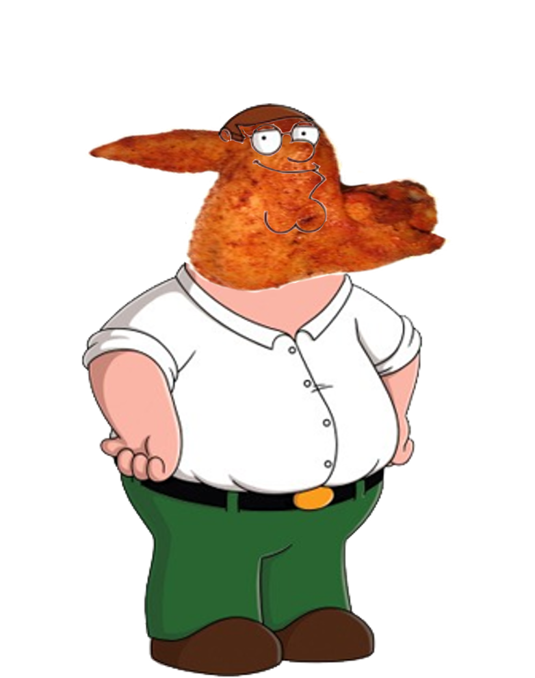 782x990 Chicken Wing Head Peter Griffin By Darthraner83