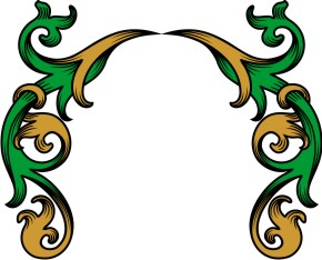 290x234 Mantling Clip Art For Your Custom Family Coat Of Arms