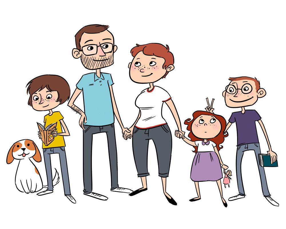 1000x800 Family Members Clipart