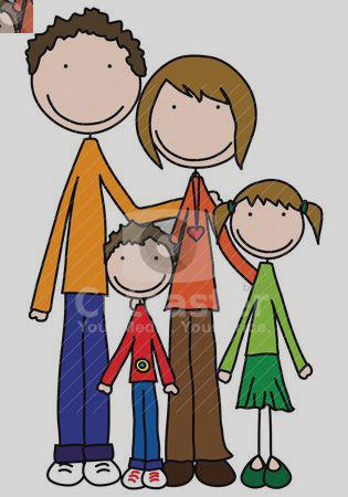 315x450 Happy Families Clipart