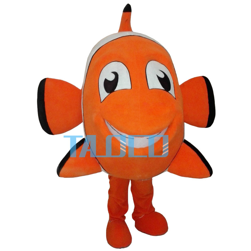 800x800 Nemo Clown Fish Mascot Adult Costume Hot Cartoon Character