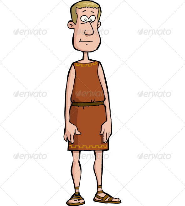 590x656 Roman Boy Clipart