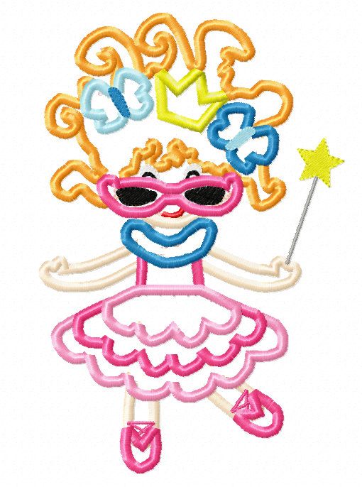 510x686 Fancy Nancy Applique Machine Embroidery By Embroideringqueen