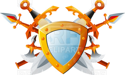 400x241 Set Of Fantasy Ancient Weapons Royalty Free Vector Clip Art Image
