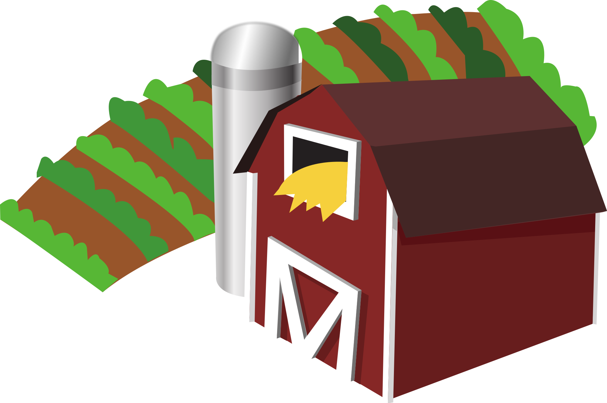 2000x1329 Filebarn With Farm Clip Art.svg