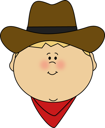 413x500 Western Clip Art