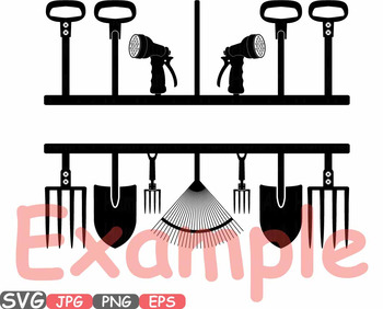 350x282 Garden Tools Clipart Agriculture Farm Equipment Nature Frame