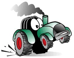 250x198 Ford Tractor Clipart