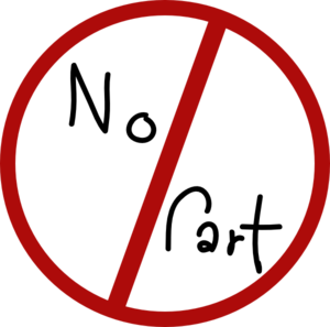 300x297 No Fart Sign Clip Art