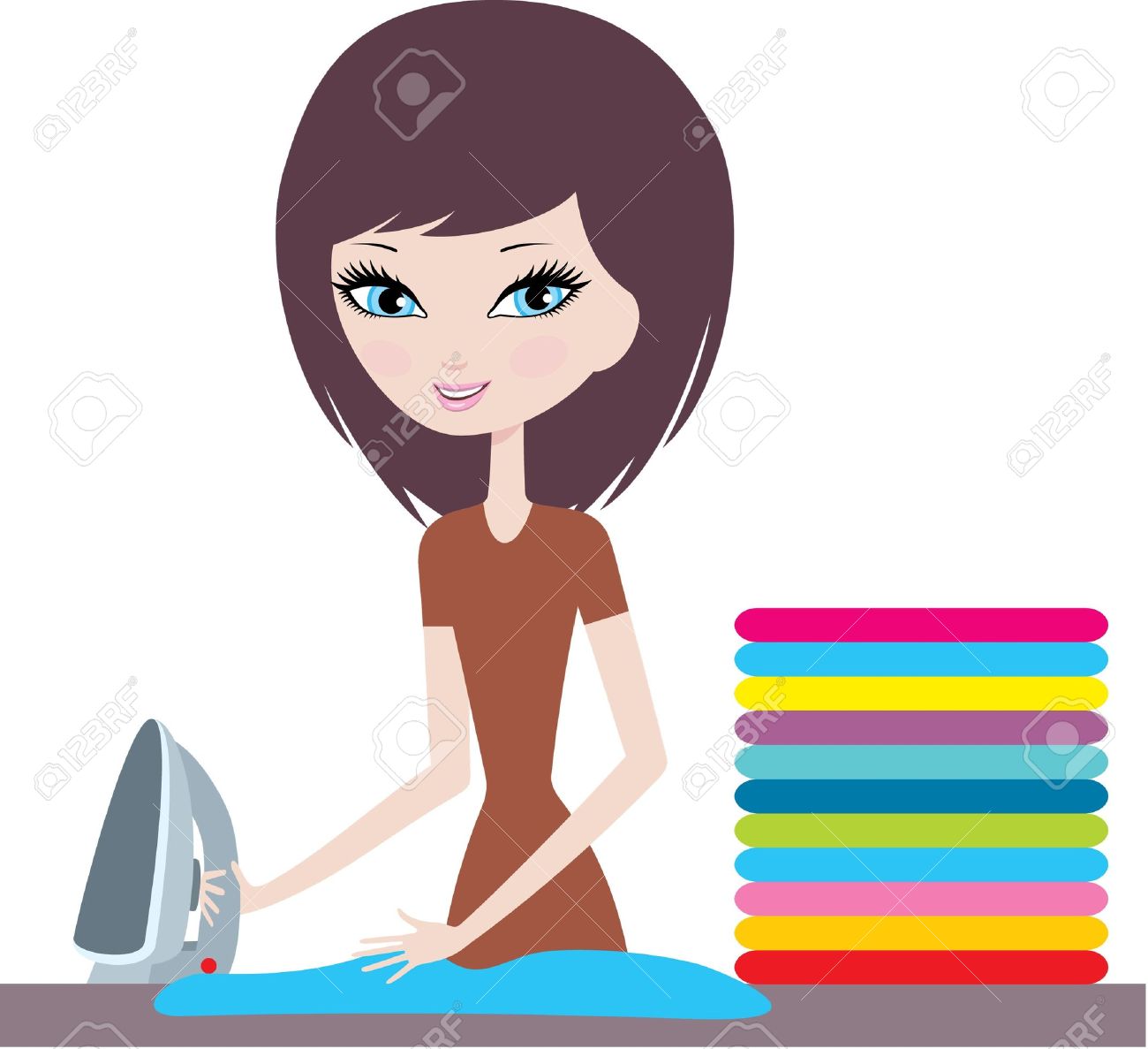 1300x1187 Mother Ironing Clothes Clipart 3 Clipart Station