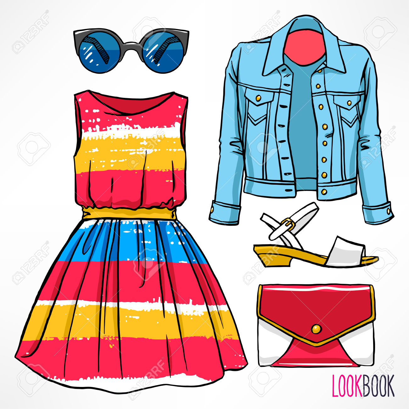 1300x1300 Dress Clipart Spring Clothes